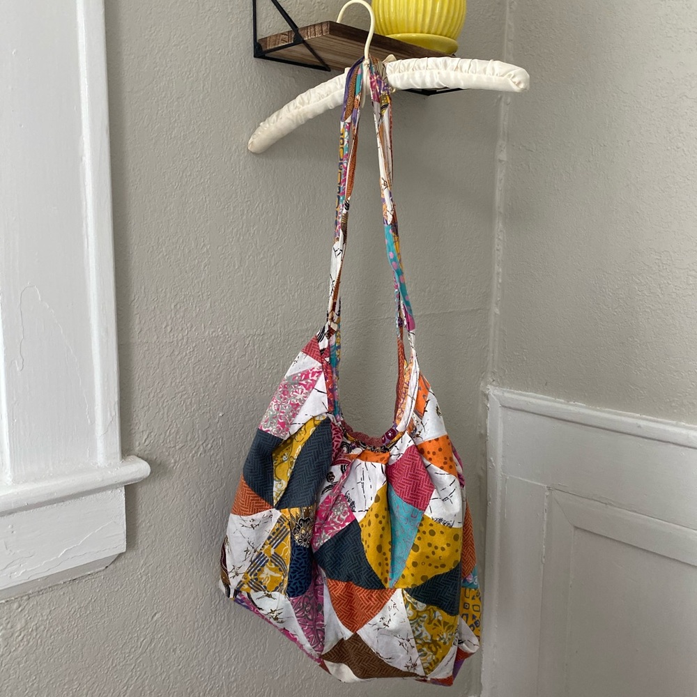 Handcrafted Cotton Hobo Bag